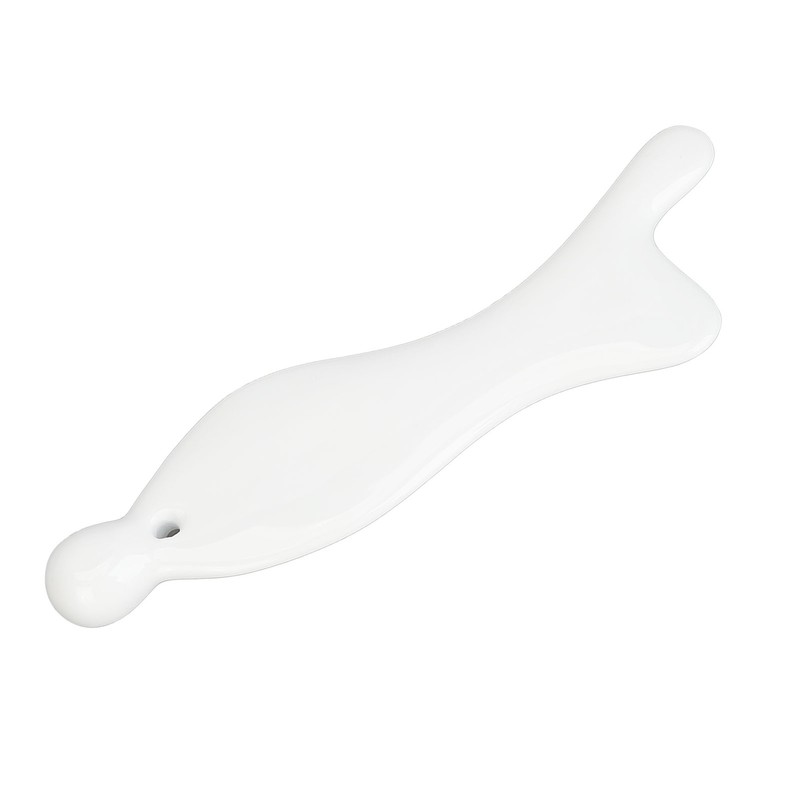 Facial Massager Gua Sha Tool Ceramic Reduce Puffiness Face Sculpting