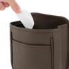 A ABSOPRO Car Trash Can Portable and Hanging 5.9" Length