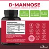 ForestLeaf ForestLeaf D Mannose 1000mg Capsules - D-Mannose with Cranberry,