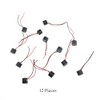 Hahiyo YMD-12095 Electronic Buzzer Alarm 5V DC 12x9.5mm Beep Continuous