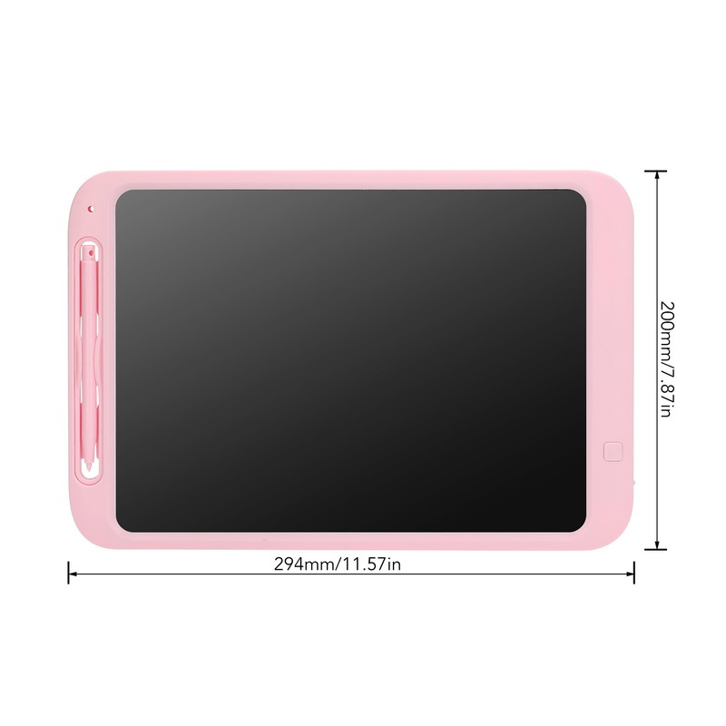 12in LCD Writing Tablet Erasable Colorful Handwriting Lock Electronic Drawing