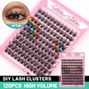 Bodermincer Lashes Clusters 10+12mm/12+14mm/14+16mm/16+18mm/10-12-14-16mm/14-16-18mm Mixed and 8-20mm to Choose Lashes