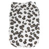 Daisy Print Dog Shirt Soft Breathable Flexible Pet T Shirt