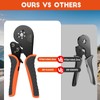 2200PCS Hexagonal Ferrule Crimping Tool Kit –Amliber AWG30-5 Self-Adjusting Wire
