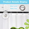 SDOTPMT 165 x 183 cm Cute Funny Frog Shower Curtain