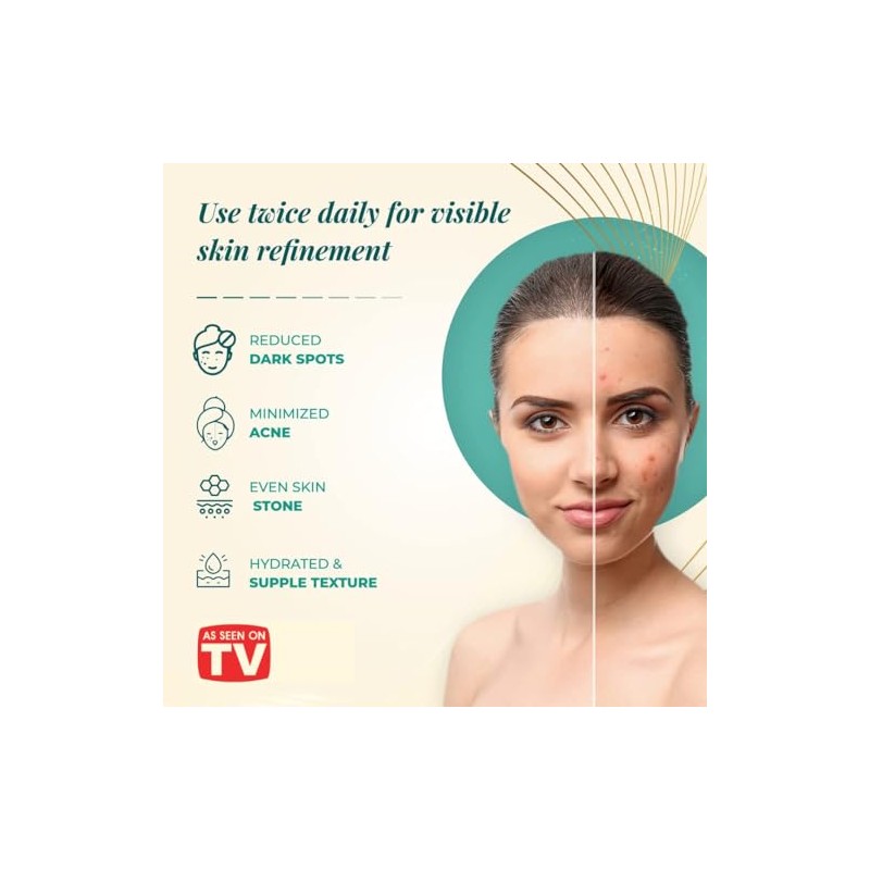 VoilaVe Hyaluronic Acid Serum Vegan Face Moisturizer Advanced Formula with