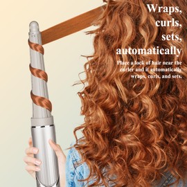 Chivixe 20mm/0.78 inch Long Curling Barrels Attachment Compatible with Shark FlexStyle Blow Dryers Attachments, Auto-Wrap Curling Iron Curlers to Create Natural Classic and Textured Waves