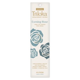 Triloka Original Incense, Evening Rose, 10 Sticks