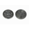The Broken Token - Pirate Silver Fantasy Coin - 30mm