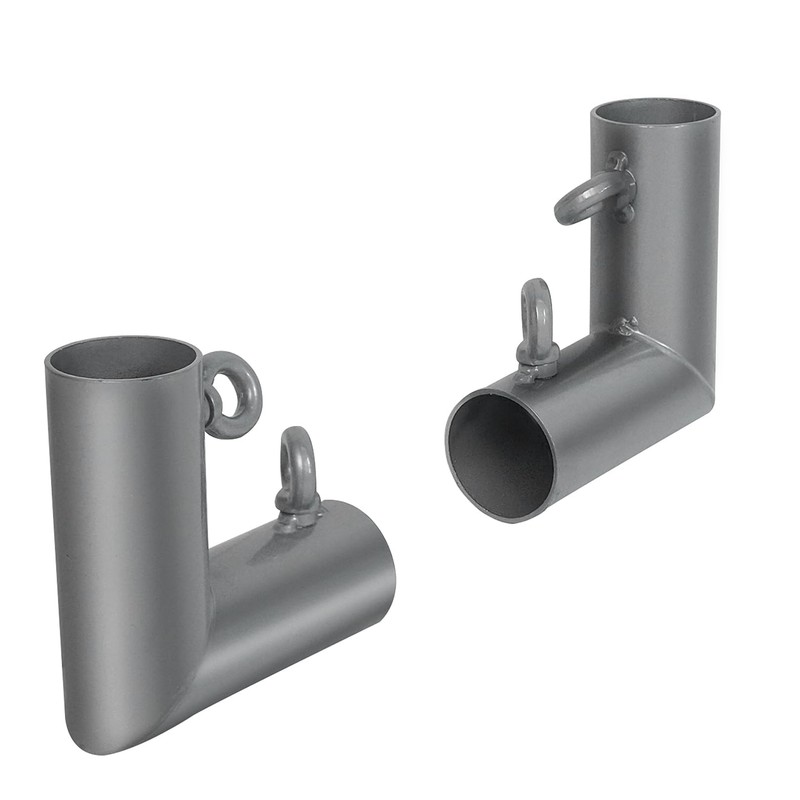 Aoneky 1 3/8'’ L Shaped Corner Canopy Fitting - Fits