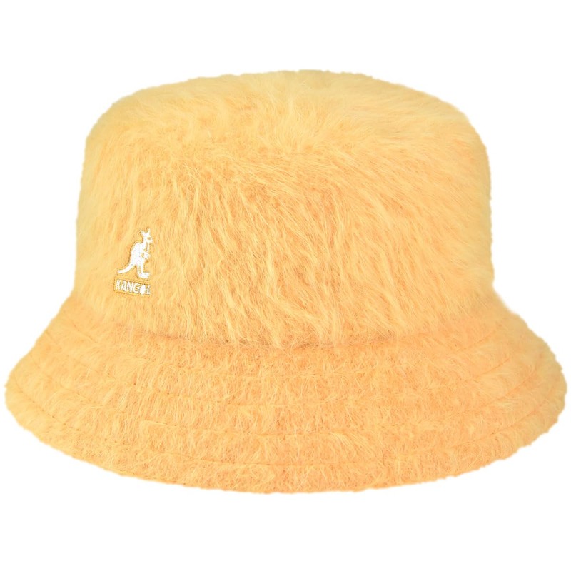 Kangol Men's Furgora Bucket Beret, Warm Apricot, XL