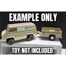 Tiny Tonka Bell System Replacement Stickers For Van And Trailer