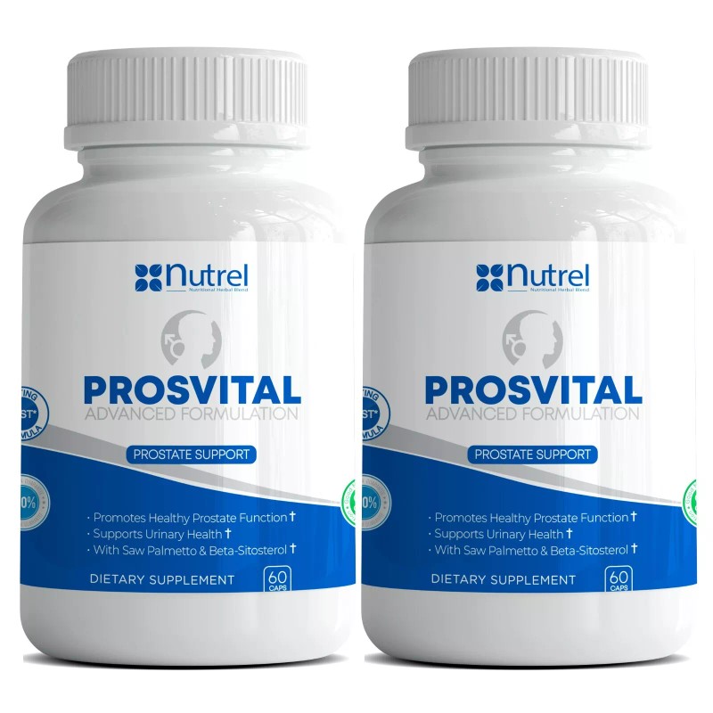 NaturalVita 3 PROSVITAL Support Formula Prostate Beta Sitosterol Saw Palmetto