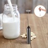 Portable Electric Milk Frother, Battery Operated Pocket Computer Aluminum Alloy