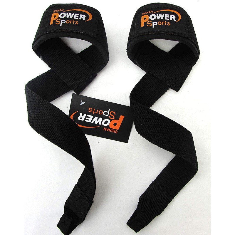 Nws MULTI-TASK - 2in1 PADDED Weight Lifting Straps & Gym