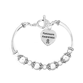 Fundraising For A Cause Parkinson's Awareness Partial Beaded Bracelet (1 Bracelet)