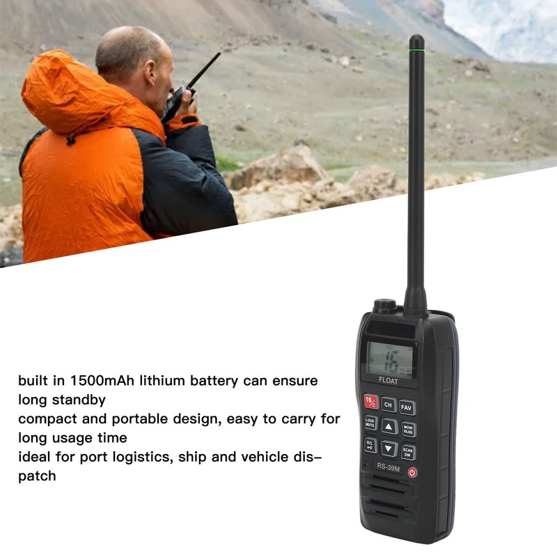 Marine Walkie Talkies 6W 1W VHF Two Way Radios Floating