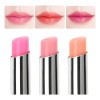 3 Piezas Bálsamo Labial Cambia De Color, Set De Pintalabios