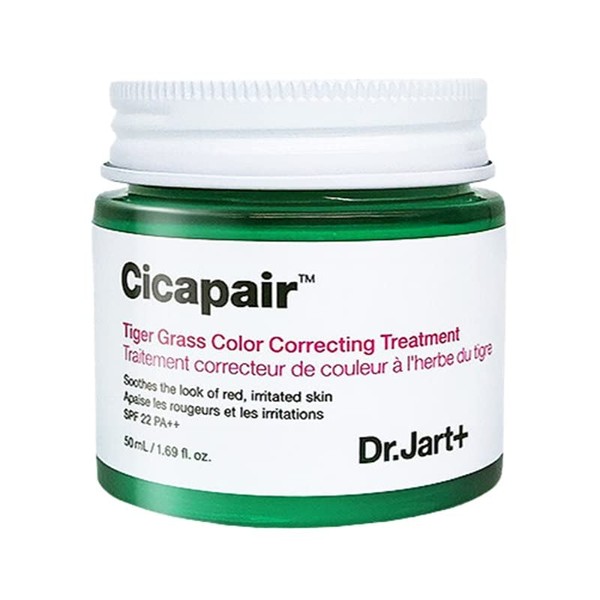 Dr. Jart Cica Pair Tiger Glass Color Correcting Treatment 1.7 fl oz (50 ml) (Formerly Recover) Cream