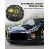 Brake Master Cylinder Tank Reservoir Cap Fit for Pontiac Solstice