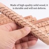TALOEYH 6 Styles Modelling Pattern Roller, Wooden Texture Roller, Handmade