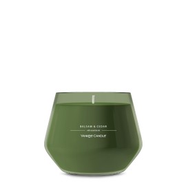 Yankee Candle Studio Scented Candle with up to 50 Hour Burn Time, Premium Plant Wax Blend for Consistent Burn, 10 oz Jar Candle with Room Filling Fragrance, Balsam & Cedar