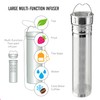 GROSCHE Chicago Stainless Steel Tea Infuser Flask | Beverage Bottle