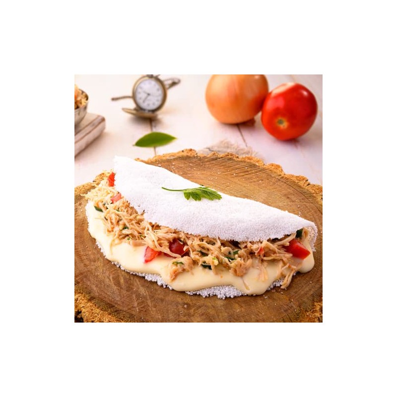Tapioca Flour Hydrated Gluten Free 17.6 oz Massa Para Tapioca