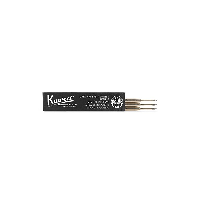 Kaweco G2 Ballpoint Pen Refill Black Pack of 3 1.4mm