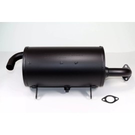 Unbranded Muffler & Gasket for Kawasaki Mule 600/610/SX (2012-21) Replaces OE 18091-0487