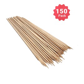 Bamboo Skewers – Pack of 150 – for BBQs and Home Cooking – Safe and ECO-Friendly