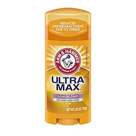 ARM & HAMMER ULTRAMAX Anti-Perspirant Deodorant Solid Powder Fresh, 2.6 Ounce (Pack of 12)