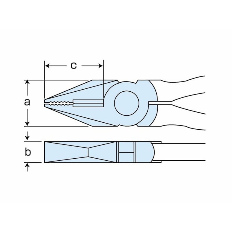 室本鉄工 メリー 1050H-175 ペンチ(成形)