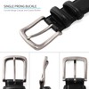 SENDEFN Men's Leather Jeans Belt for Dress Casual Trim to