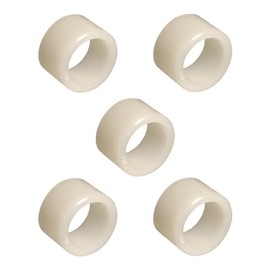 cyclingcolors 10x Bushings Bearing Bushings Spacer Sleeve Shaft Bearing Plastic Nylon 8 x 12 x 10 mm
