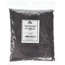 Old India Mustard Seeds Black (Brown) Whole 500 g