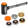 Titan DBX 63634 28oz Dead Blow Hammer Set with Interchangeable