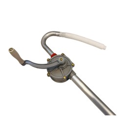 Professional EZ Travel Collection 40" Hand Crank Oil Drum and Barrel Pump (Aluminum Construction)