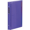 Maruman F381C-10 Loose Leaf Binder, A5, Septocrulle, 20 Holes, Purple