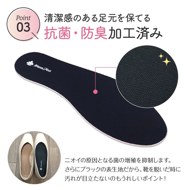 Actika Women's Marshmallow Insoles, For Standing Work, High Resilience, Soft