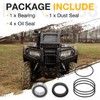 Rear Axle Brake Drum Wheel Seal Bearing for Honda Rancher