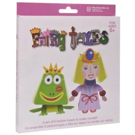 NPW - Build Your Own Bobble Head (Fairy Tales) Makes 8 Fun Wobbly Bobble Heads