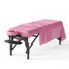 CLORIS Universal 3-Piece Professional Massage Table Sheet Set Premium Soft