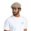 Brixton Kenmore Unisex Snap Cap, Light Tan/Brown