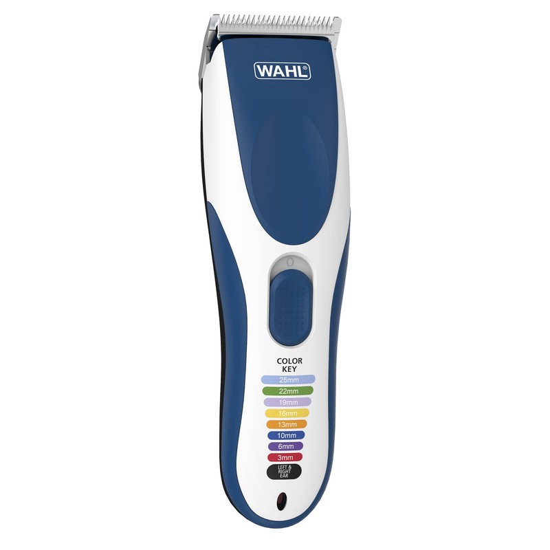 Wahl ColorPro Cordless Hair Clipper, Blue, Silver 09649-016