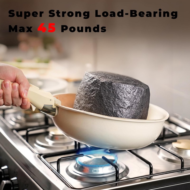 Detachable Pot Handle, Replacement Handle for Pots and Pans, Universal