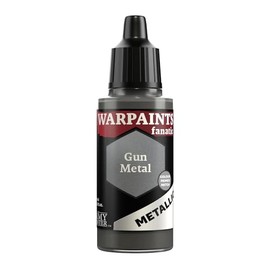 The Army Painter Metallic Pigment Warpaints Fanatic 18ml Hobby Paints (Gun Metal)