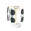 Justsoso 360° Rotating Sunglasses Organizer Stand, Eyewear Display Holder Stand,