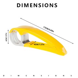 Xvnoesza 1Pcs Multifunctional Fruit Slicer and Cutter Machine for Apple Grape Strawberry Banana Salad Cutter Tool for Cucumber and More