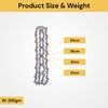 EZONEDEAL 1PC Replacement Chainsaw Chain, Semi Chisel Chainsaw Chains Blade